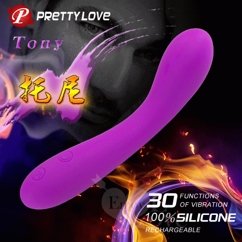 PRETTY LOVE Tony‧托尼-30段變頻充電式靜音防水按摩棒
