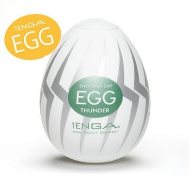 日本TENGA-EGG-007 THUNDER 閃電型自慰蛋