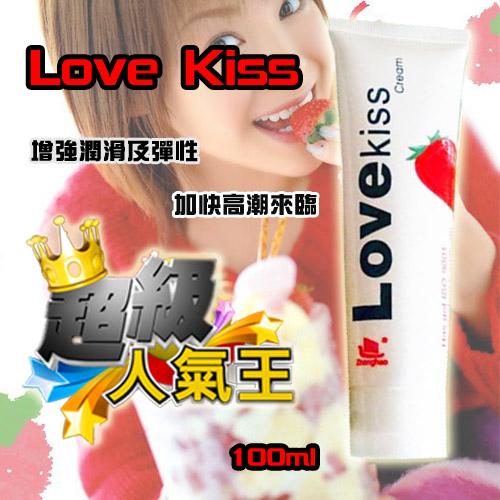 Love Kiss Cream 草莓味潤滑液 100ml﹝可口交﹞